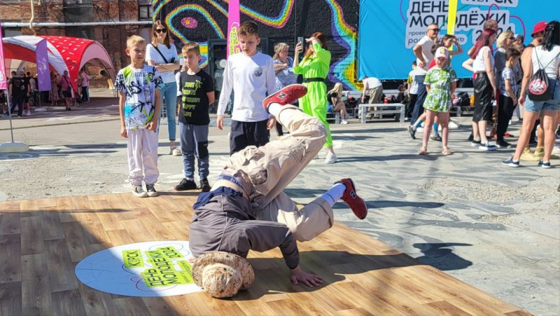 Street culture festival kicks off in Kursk as part of Youth Day